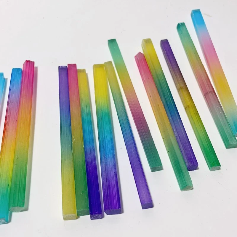 Aura Rectangle Raw Selenite Thin Sticks Wholesale - Image 3