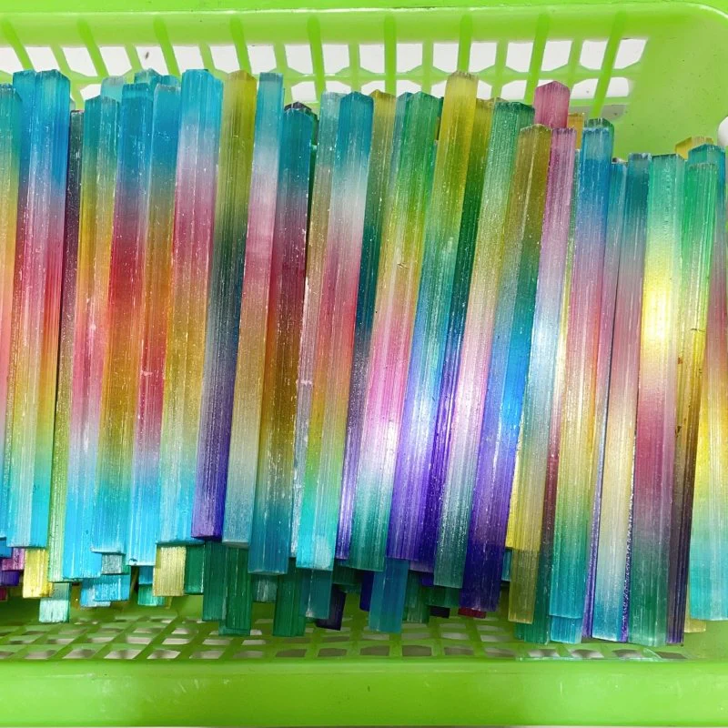 Aura Rectangle Raw Selenite Thin Sticks Wholesale - Image 4