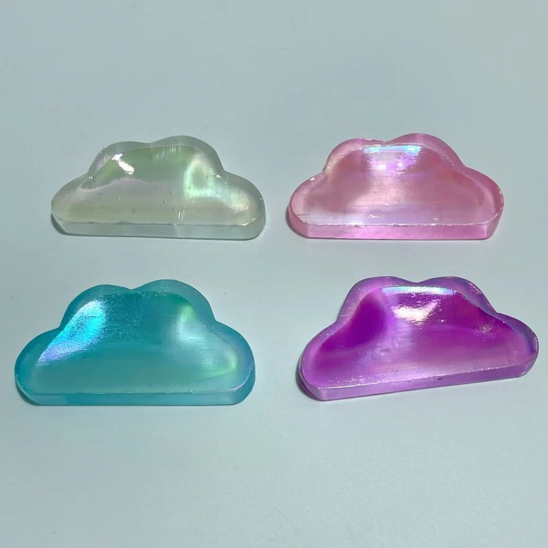 Aura Selenite Cloud Shallow Bowl Wholesale
