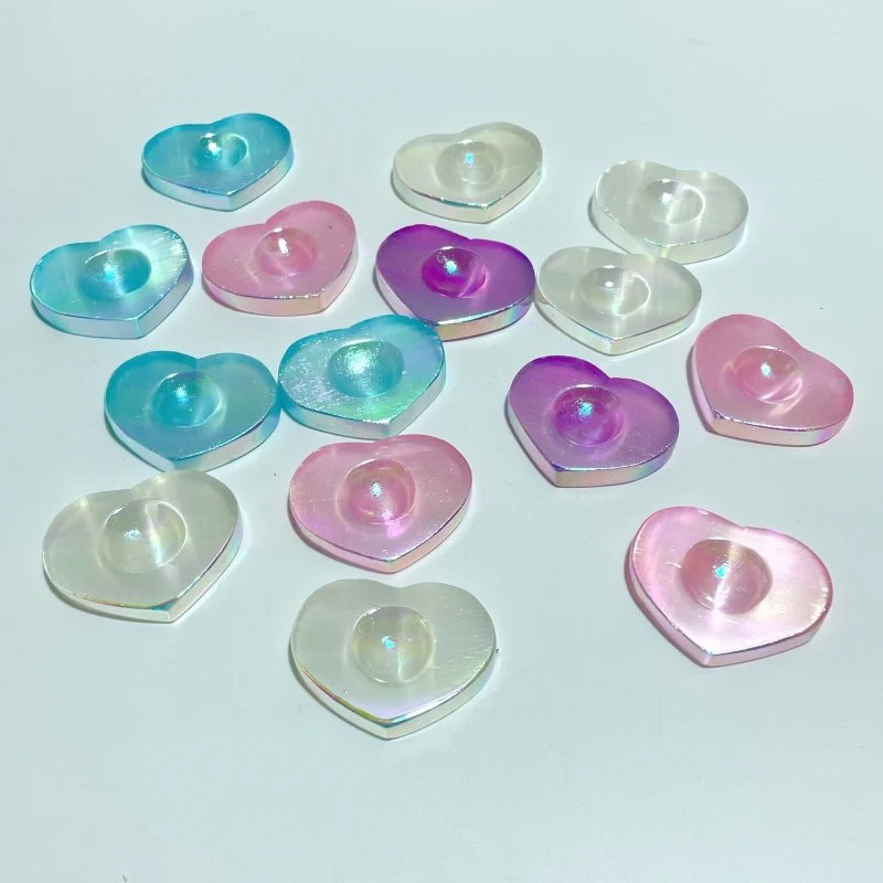 Aura Selenite Sphere Stand Base Heart Shape Wholesale