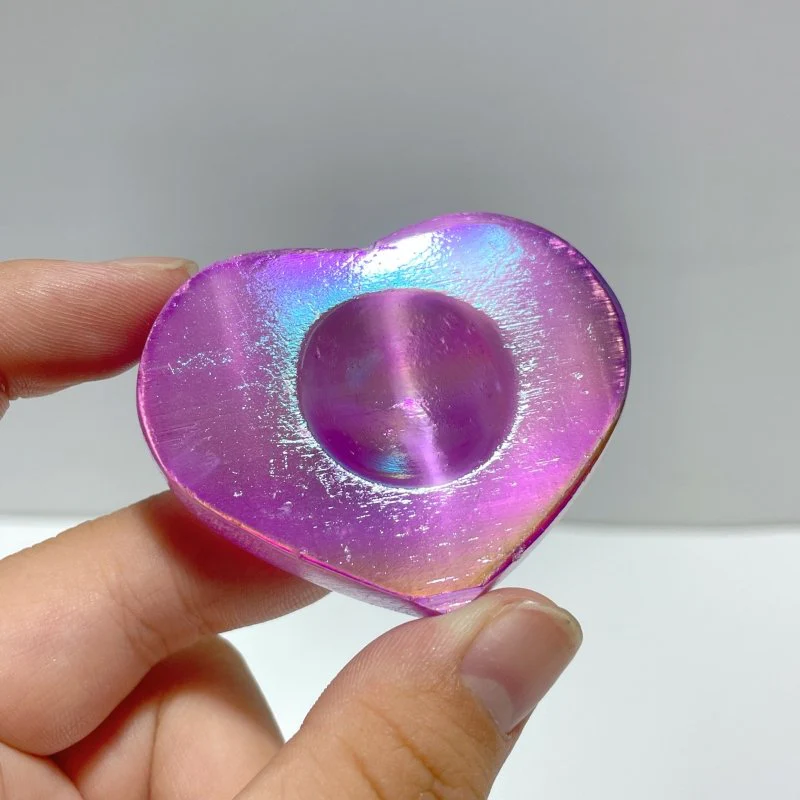 Aura Selenite Sphere Stand Base Heart Shape Wholesale - Image 5