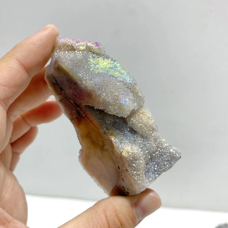 Aura Sphalerite Geode Four-sided Point Wholesale - Image 3