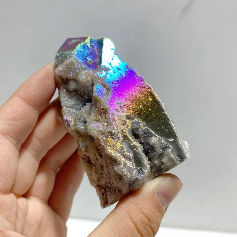 Aura Sphalerite Geode Four-sided Point Wholesale - Image 6