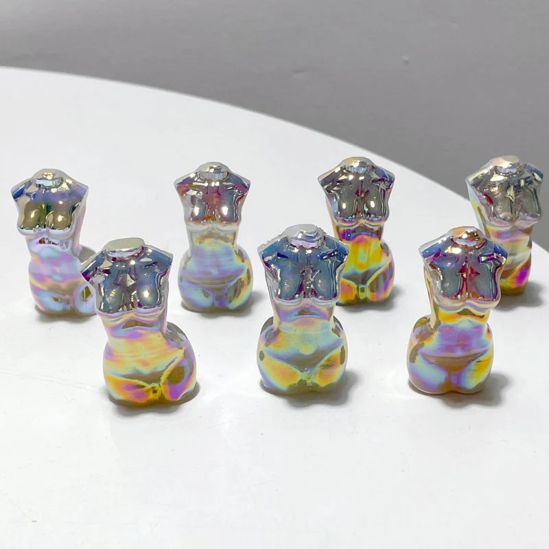 Aura Stripe Agate Goddess Carving Wholesale