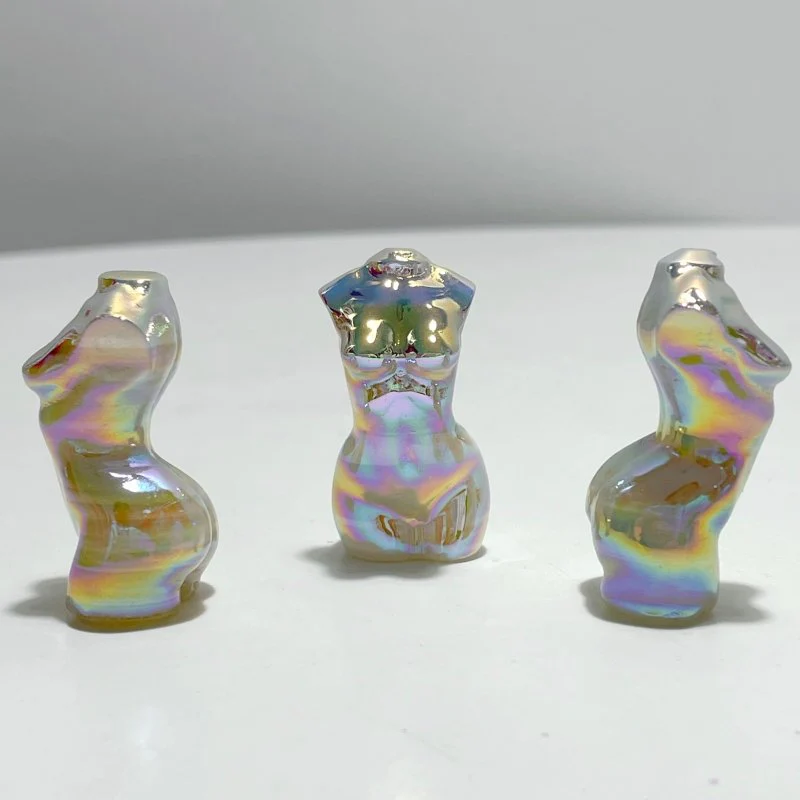 Aura Stripe Agate Goddess Carving Wholesale - Image 6