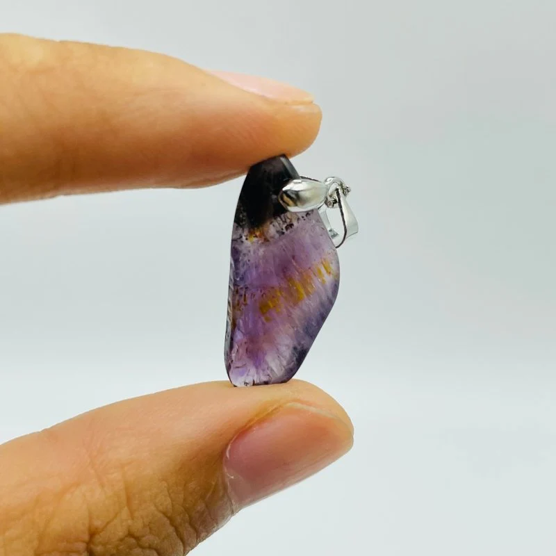 Beautiful Auralite 23 Crystal Free Form Pendant Wholesale - Image 5