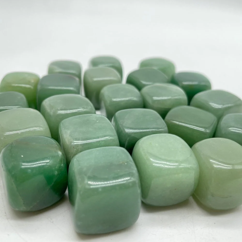 Green Aventurine Cube Tumbled Wholesale - Image 2