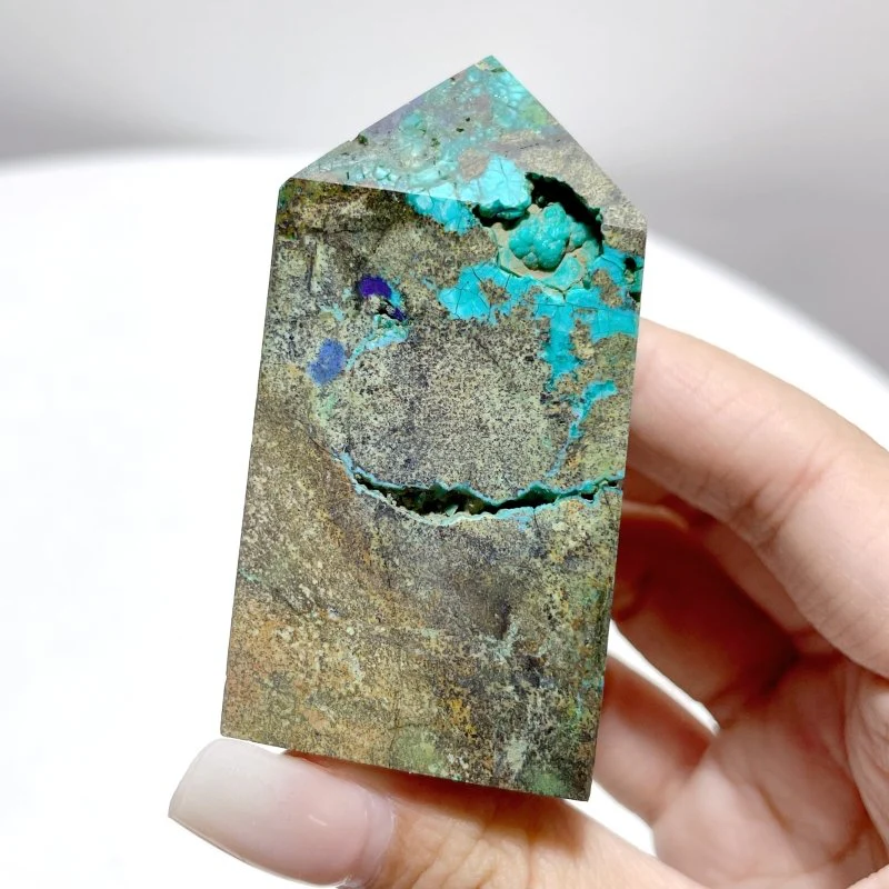 33 Pieces Azurite Malachite Tower - Image 3