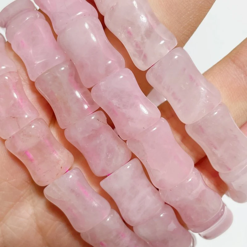 Beautiful 0.67in Rose Quartz Bracelet Wholesale