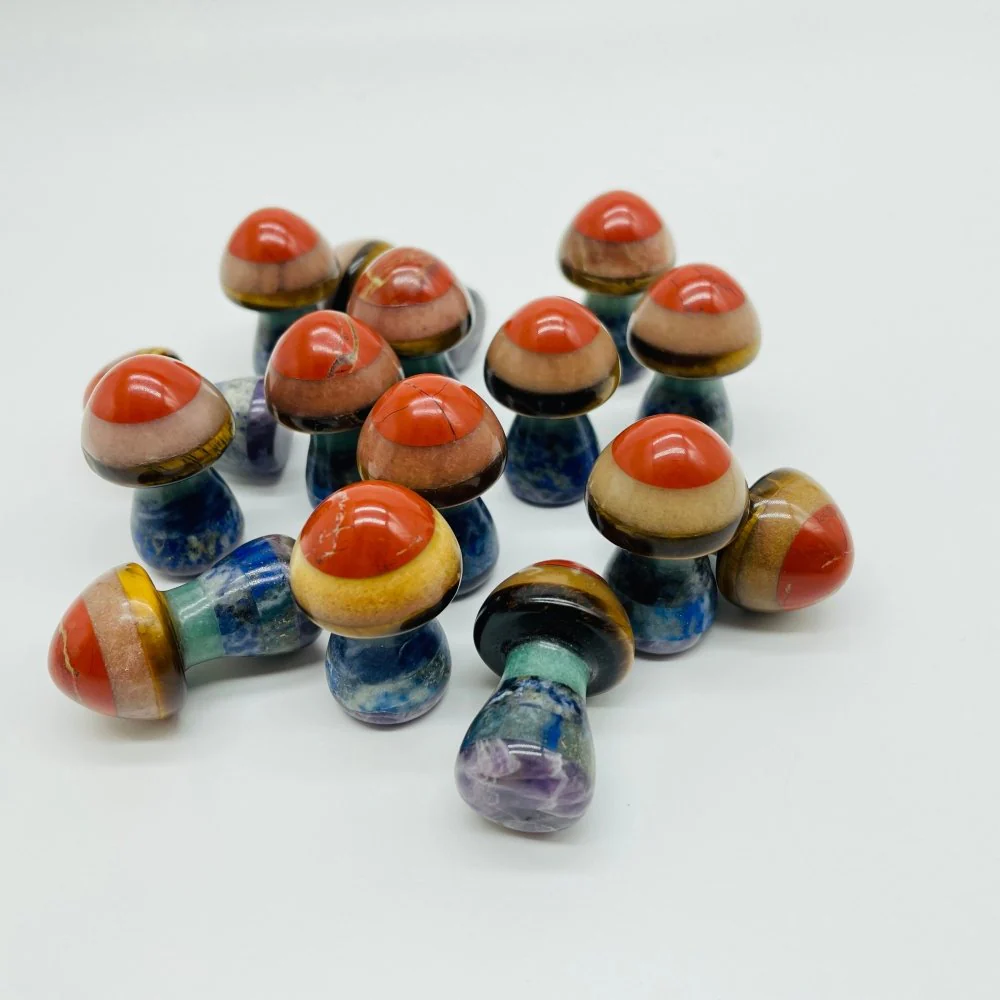 Beautiful 7 Chakra Mushroom Wholesale - Image 3