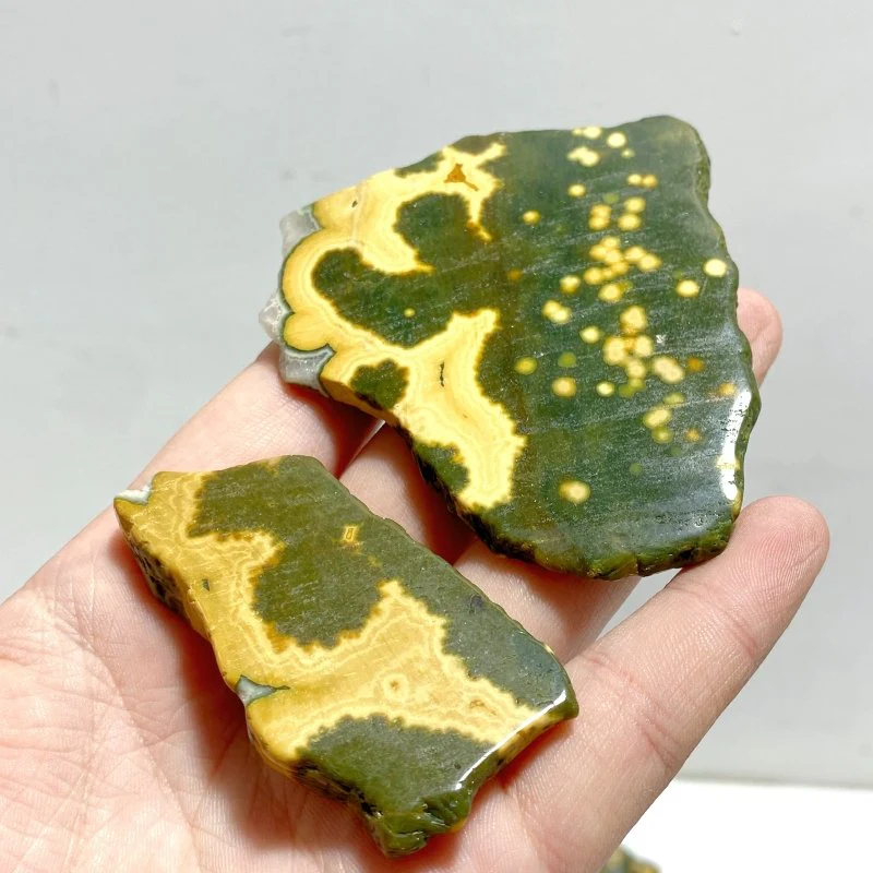 15 Pieces 8th Vein Ocean Jasper Slab - Image 6