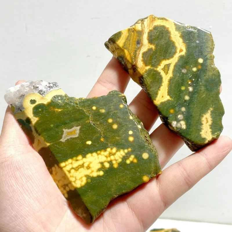15 Pieces 8th Vein Ocean Jasper Slab - Image 7