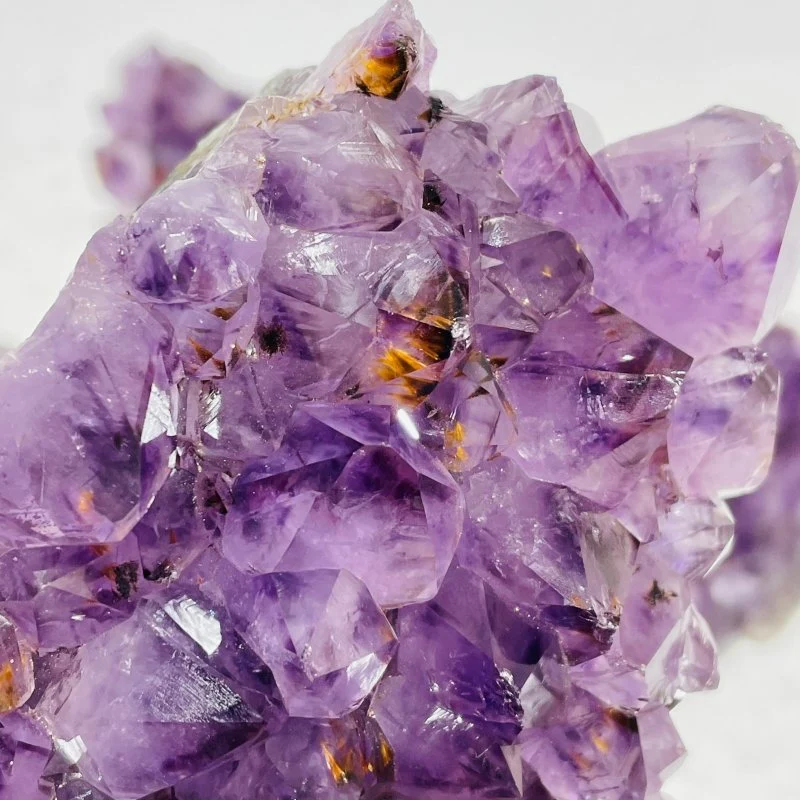 6 Pieces Beautiful Amethyst Cacoxenite Super7 Cluster - Image 7