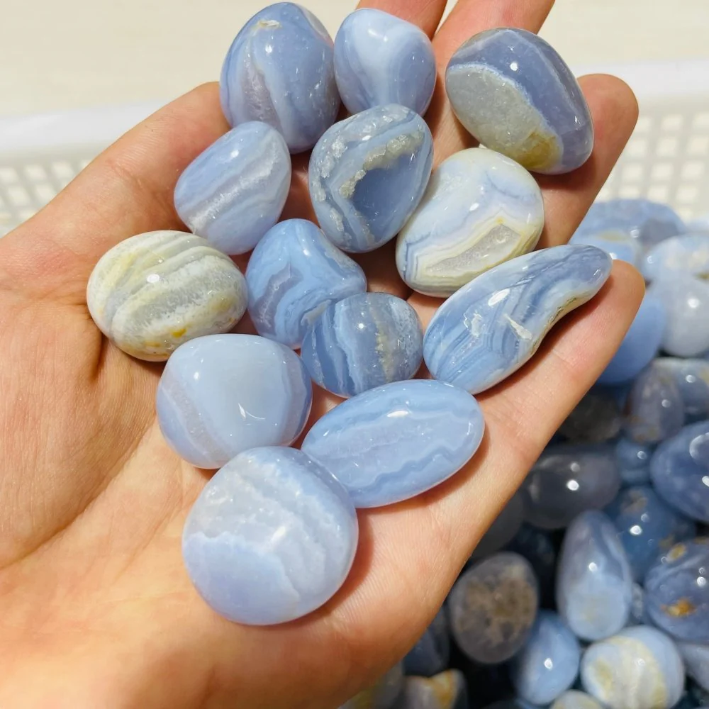 5.12kg Blue Lace Agate Tumbled - Image 2