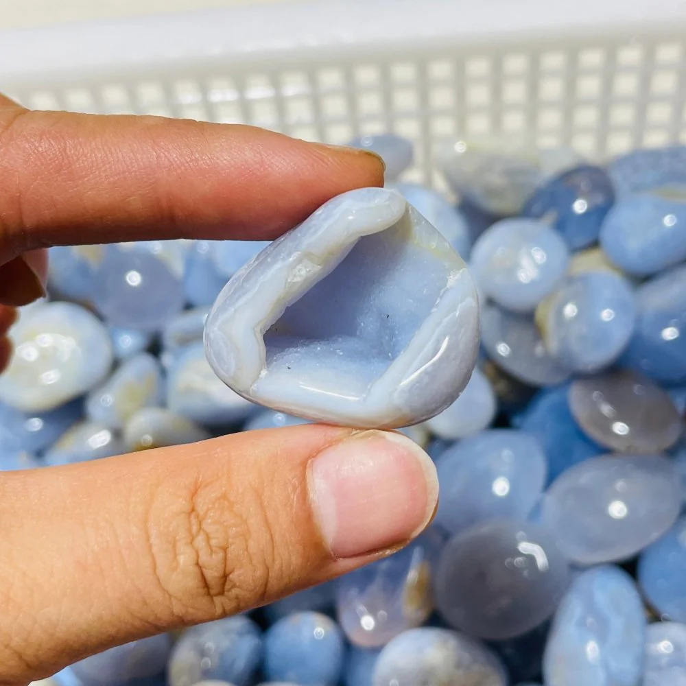 5.12kg Blue Lace Agate Tumbled - Image 5