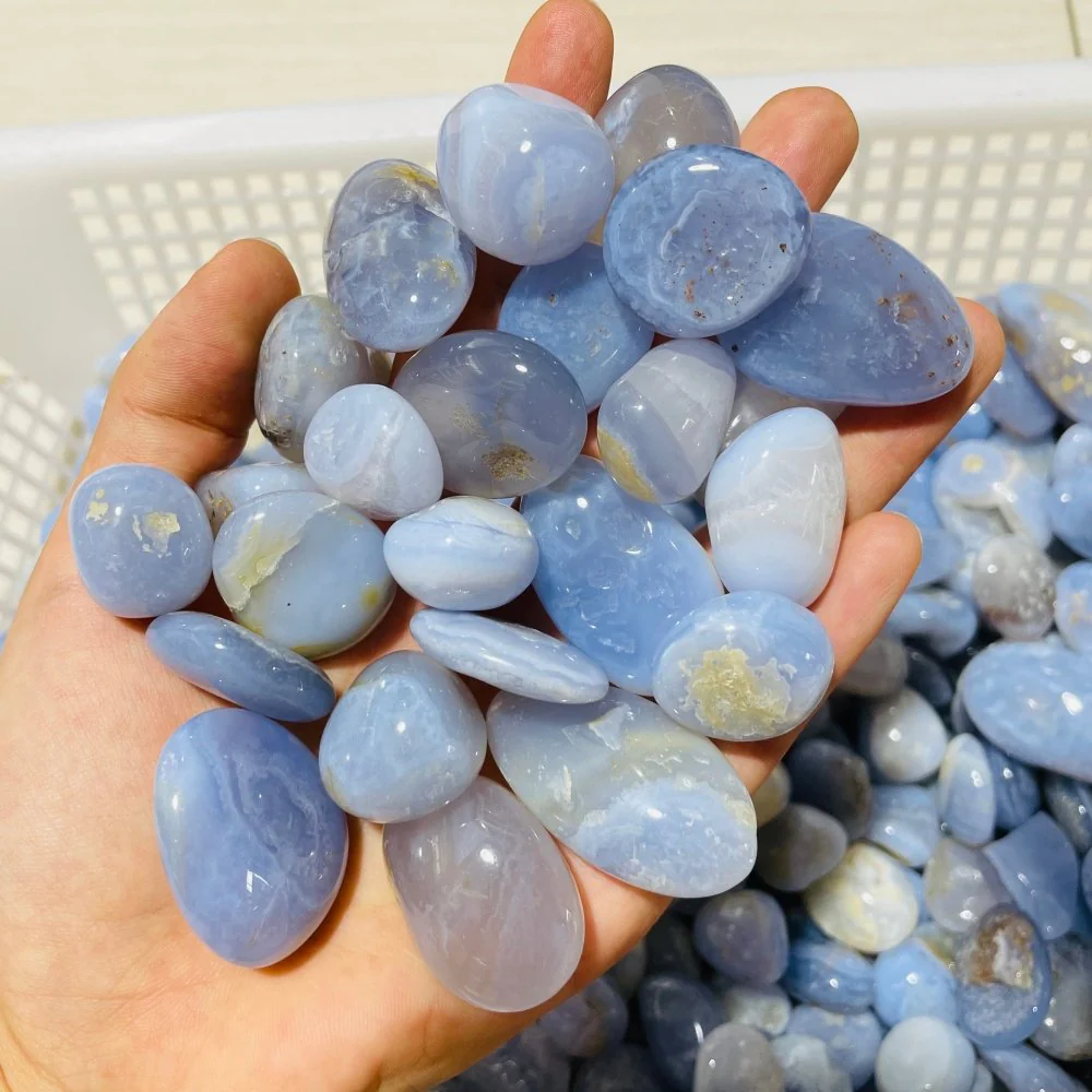 5.12kg Blue Lace Agate Tumbled - Image 7