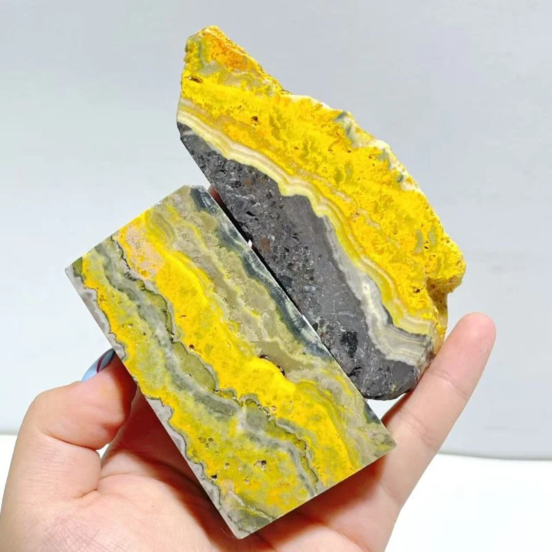 15 Pieces Beautiful Bumble Bee Jasper Polished Home Decor - Image 7