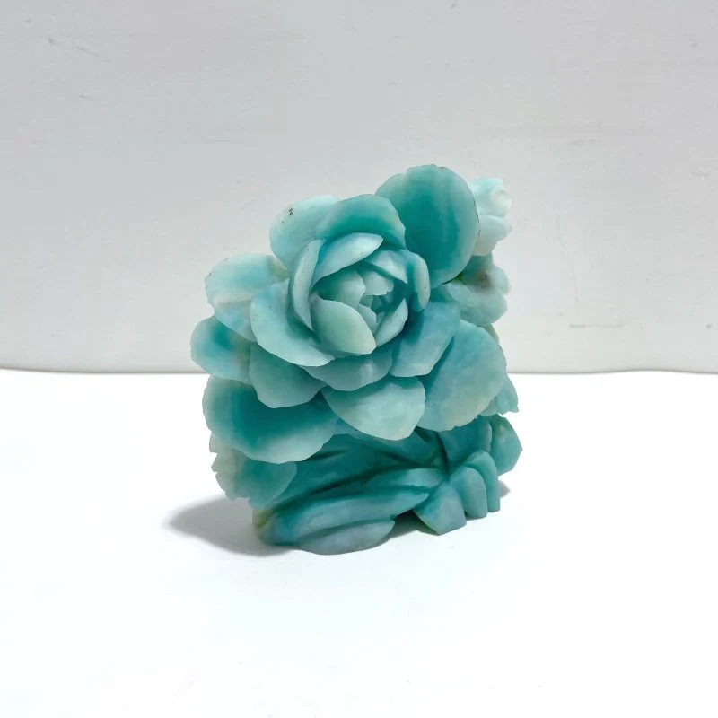 Beautiful Caribbean Calcite Large Flower Carving - Image 2