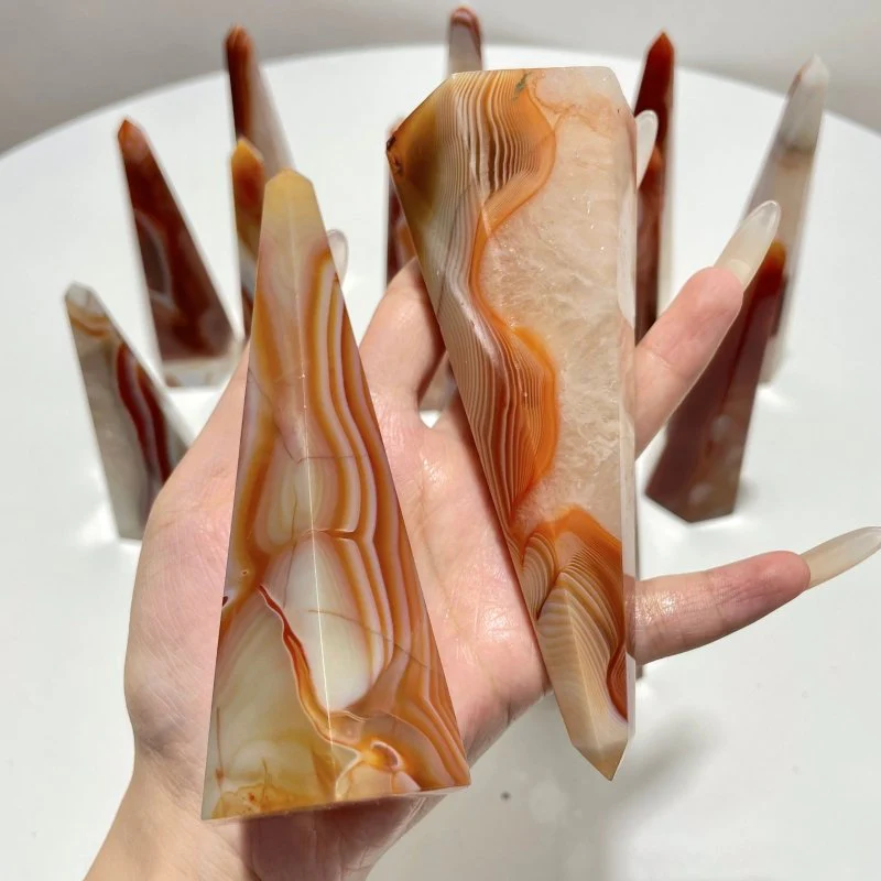 Beautiful Carnelian Obelisk Point Wholesale - Image 6