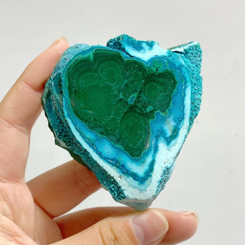 8 Pieces Beautiful Chrysocolla Mixed Malachite Slab High Quality Specimen - Image 4