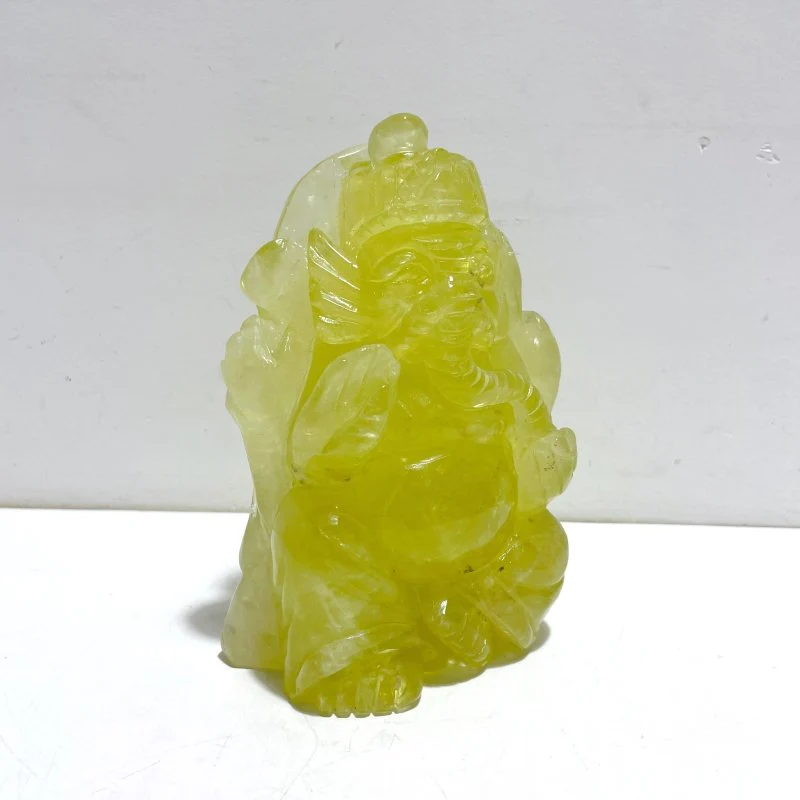 Beautiful Citrine Ganesha Carving - Image 2