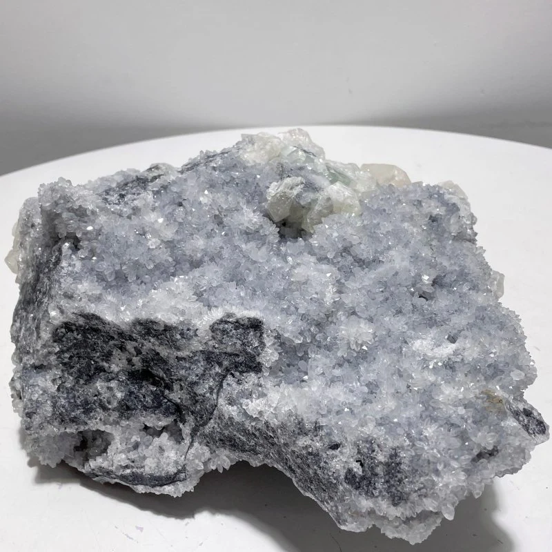 Beautiful Clear Quartz Mixed Apophyllite Mineral Specimen - Image 5