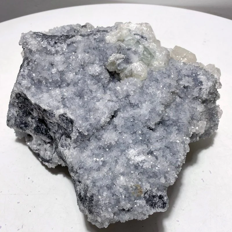 Beautiful Clear Quartz Mixed Apophyllite Mineral Specimen - Image 7
