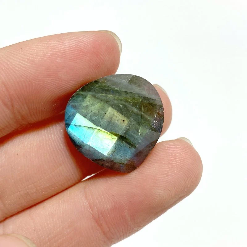 Beautiful Cut Faceted Labradorite Heart Shape DIY Pendants Wholesale - Image 2