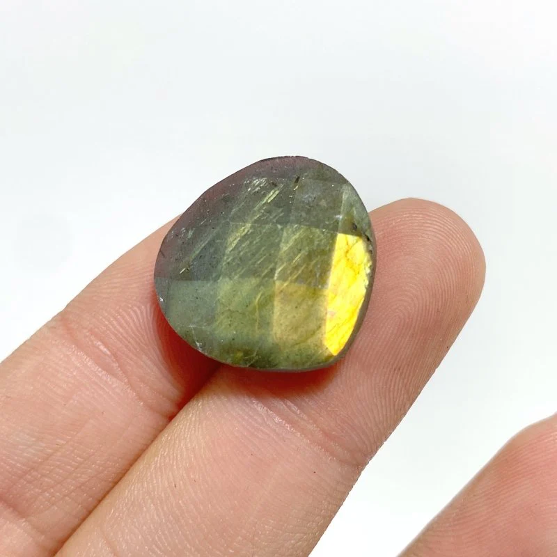 Beautiful Cut Faceted Labradorite Heart Shape DIY Pendants Wholesale - Image 3