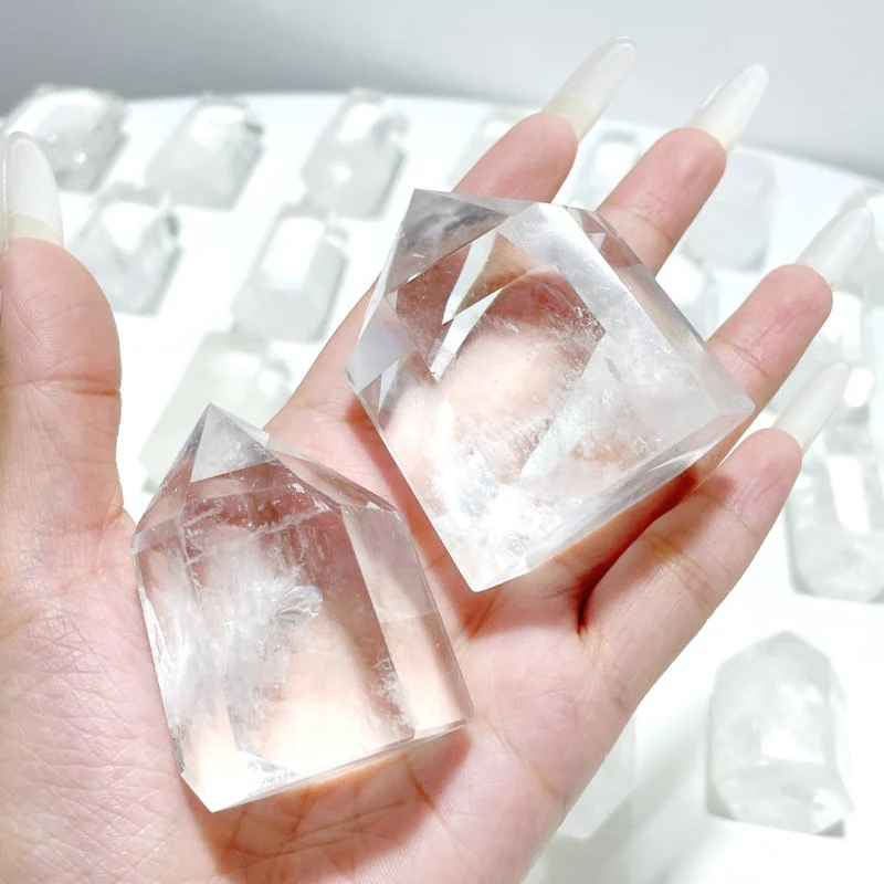 51 Pieces Fat Clear Quartz Tower - Image 2