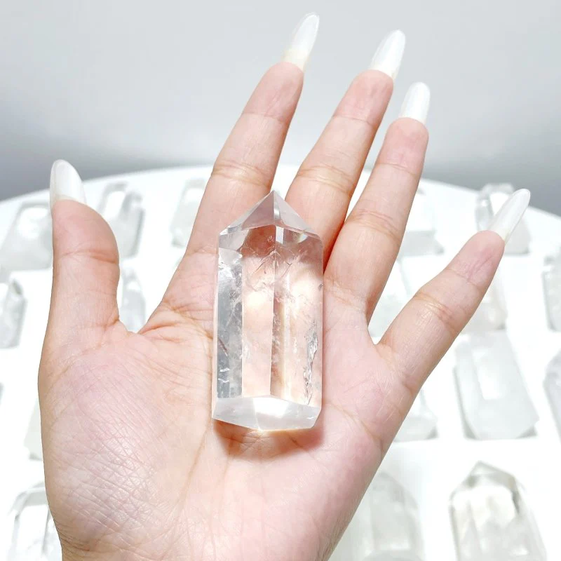 51 Pieces Fat Clear Quartz Tower - Image 3
