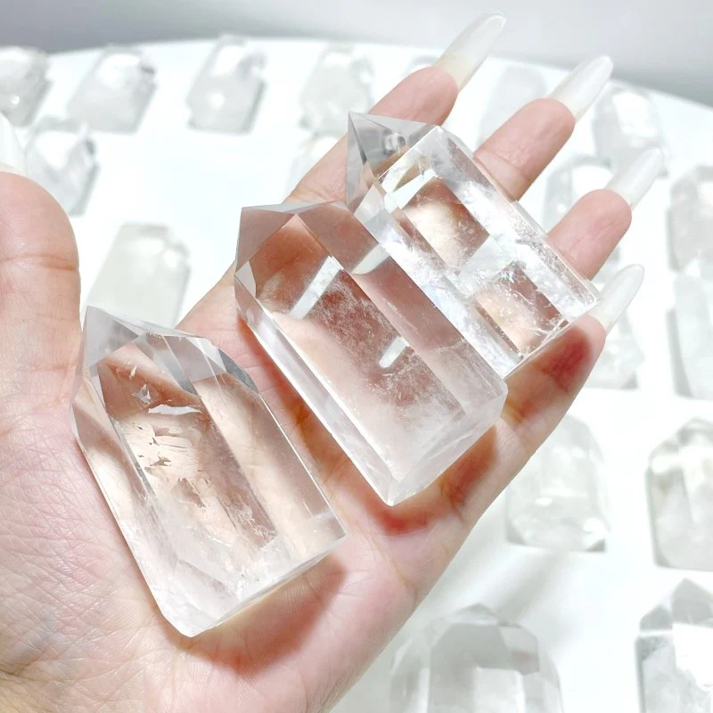 51 Pieces Fat Clear Quartz Tower - Image 4