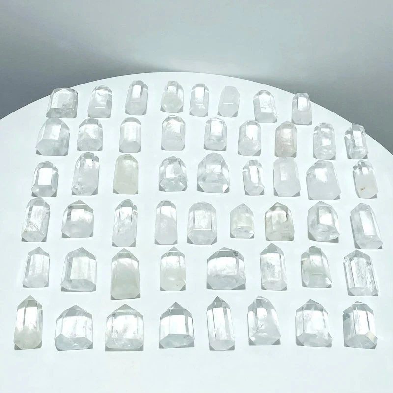 51 Pieces Fat Clear Quartz Tower - Image 7