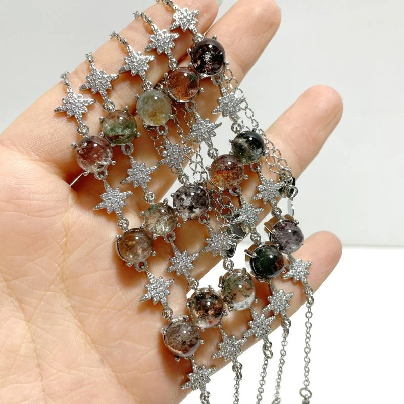 Beautiful Garden Quartz Sphere Bracelets Wholesale - Image 5