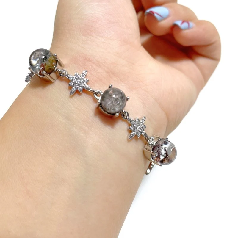 Beautiful Garden Quartz Sphere Bracelets Wholesale - Image 6