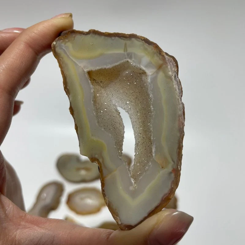 Beautiful Geode Druzy Agate Slabs Wholesale - Image 3