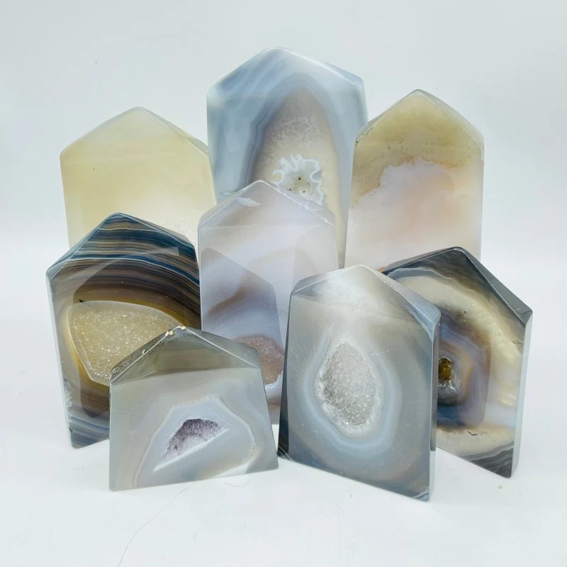 Beautiful Geode Druzy Agate Tower Wholesale - Image 3