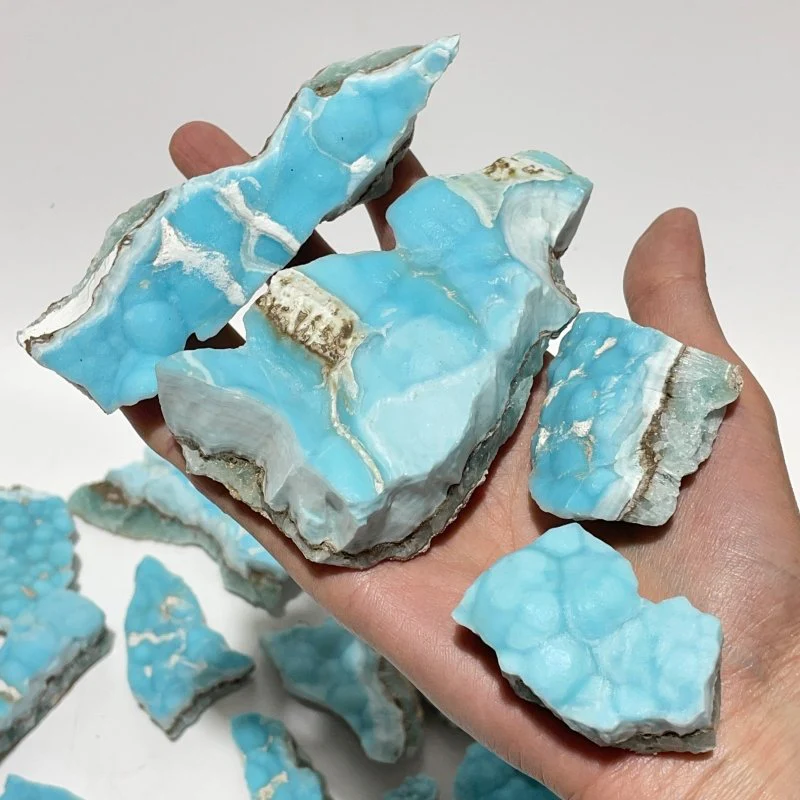 30 Pieces Beautiful Hemimorphite Raw Stone Specimen - Image 4