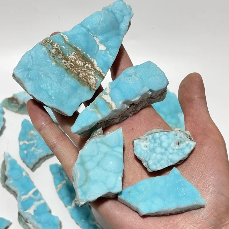 30 Pieces Beautiful Hemimorphite Raw Stone Specimen - Image 5