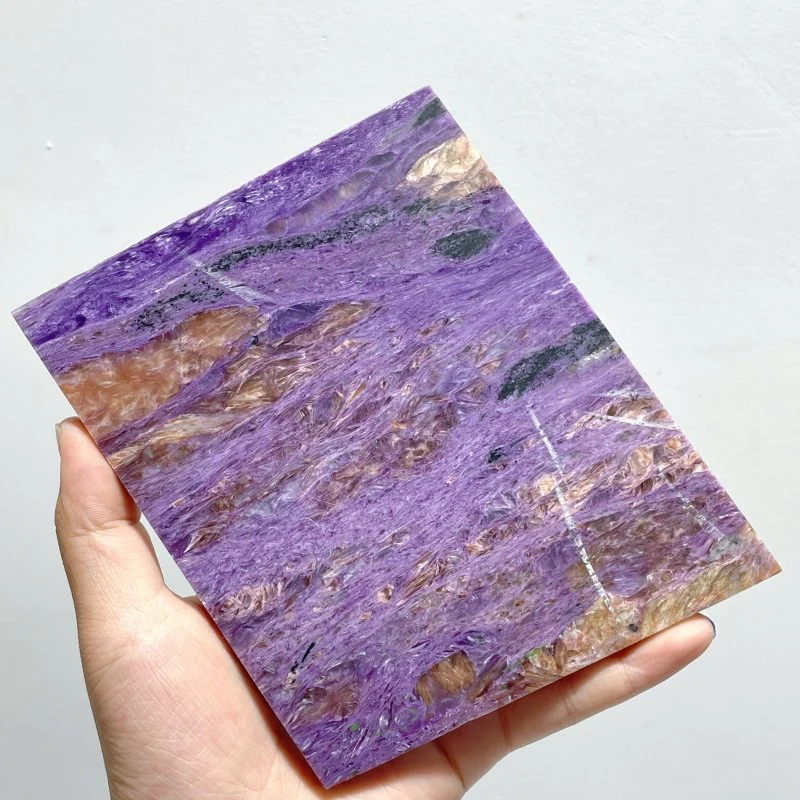 7 Pieces Beautiful High Quality Charoite Slab - Image 2