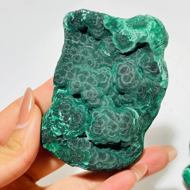 5 Pieces Beautiful High Quality Raw Malachite Specimen - Image 3