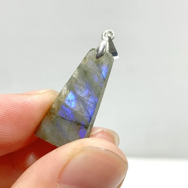 Beautiful Labradorite Pendants Trapezoidal Shape Wholesale - Image 5