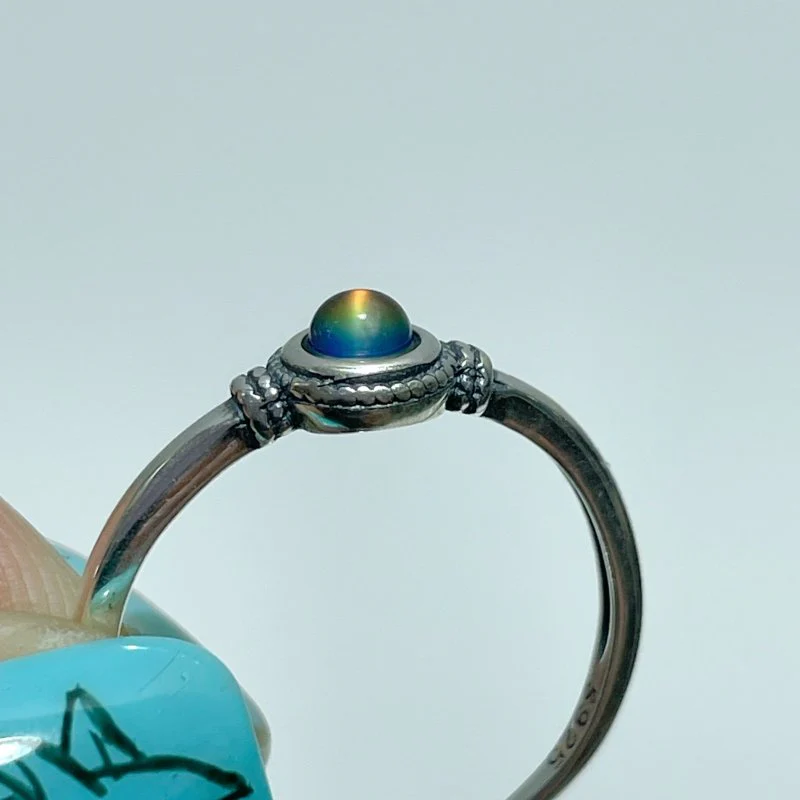 Beautiful Labradorite S925 Silver Rings Wholesale - Image 2