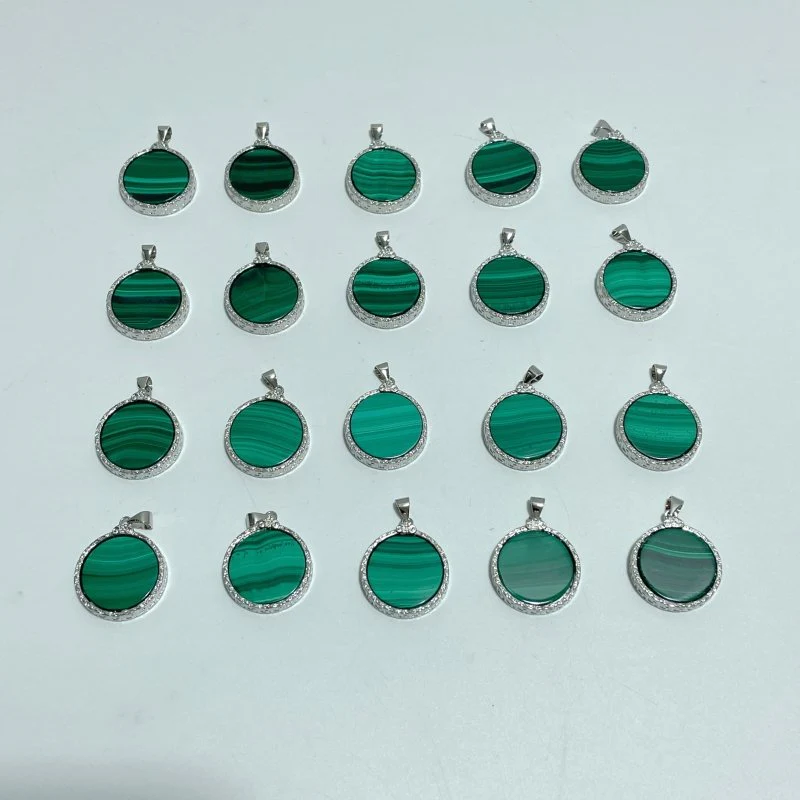 Beautiful Malachite Pendants Wholesale - Image 2