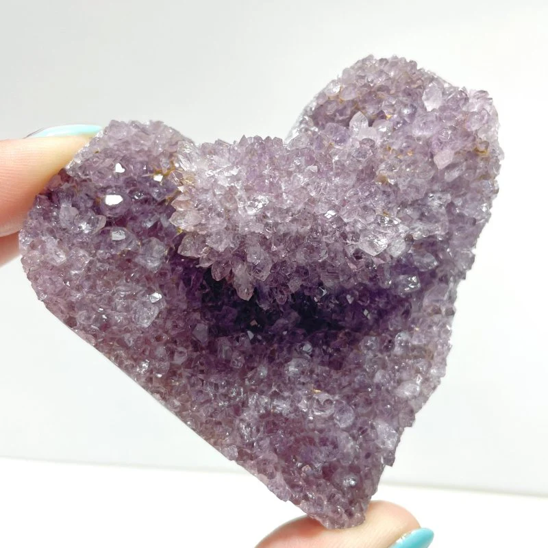 29 Pieces Beautiful Amethyst Cluster Heart - Image 3