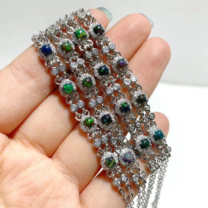 Beautiful Natural Opal Bracelets Wholesale - Image 3