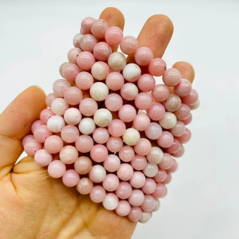 Beautiful Natural Pink Opal Bracelets Wholesale - Image 3