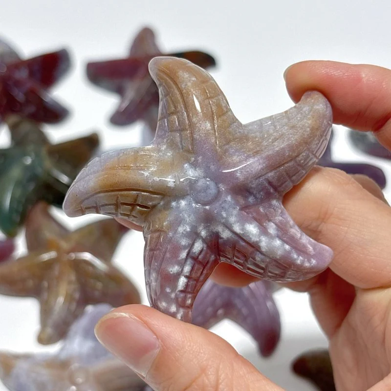 Beautiful Ocean Jasper Starfish Wholesale - Image 5