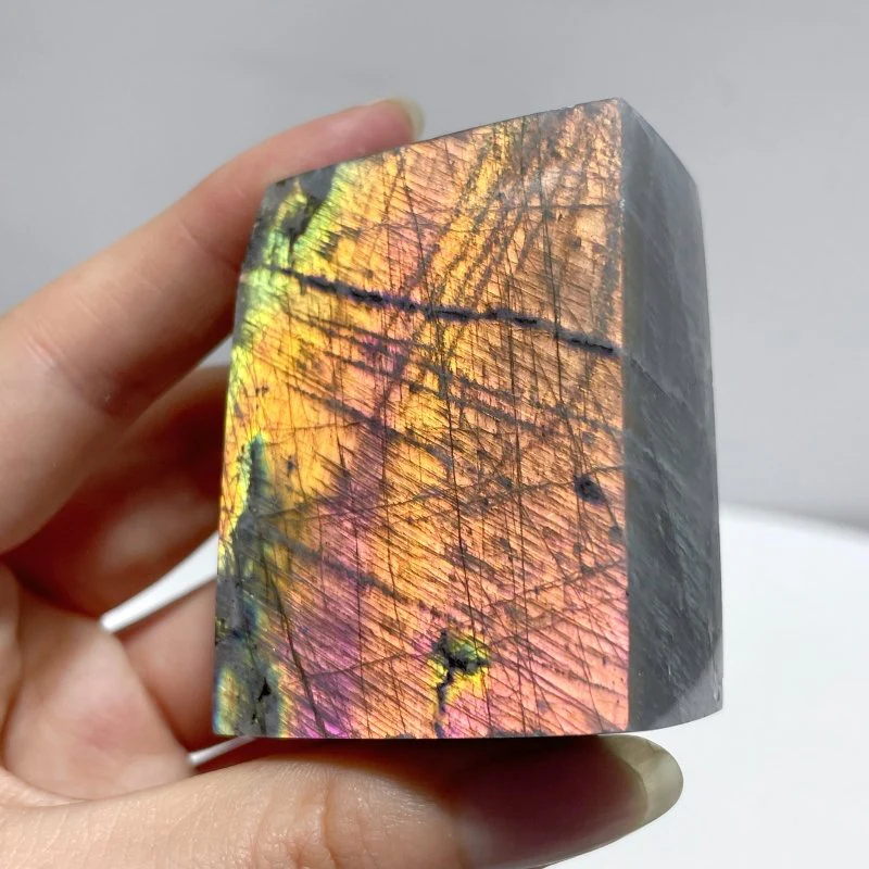 Beautiful Purple Yellow Labradorite Free Form Wholesale