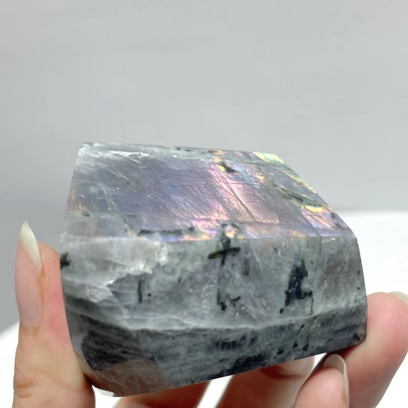 Beautiful Purple Yellow Labradorite Free Form Wholesale - Image 6
